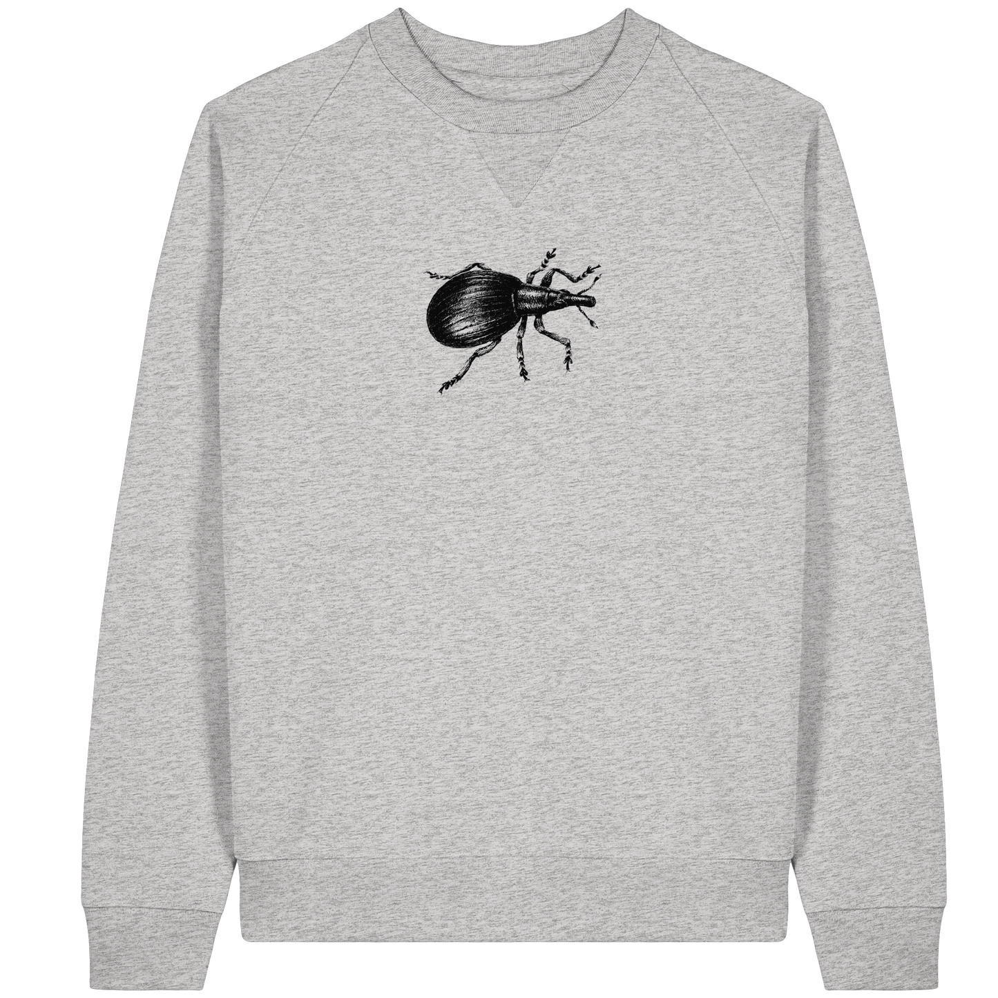 Halligfliederspitzmausrüsselkäfer - Organic Raglan Sweatshirt