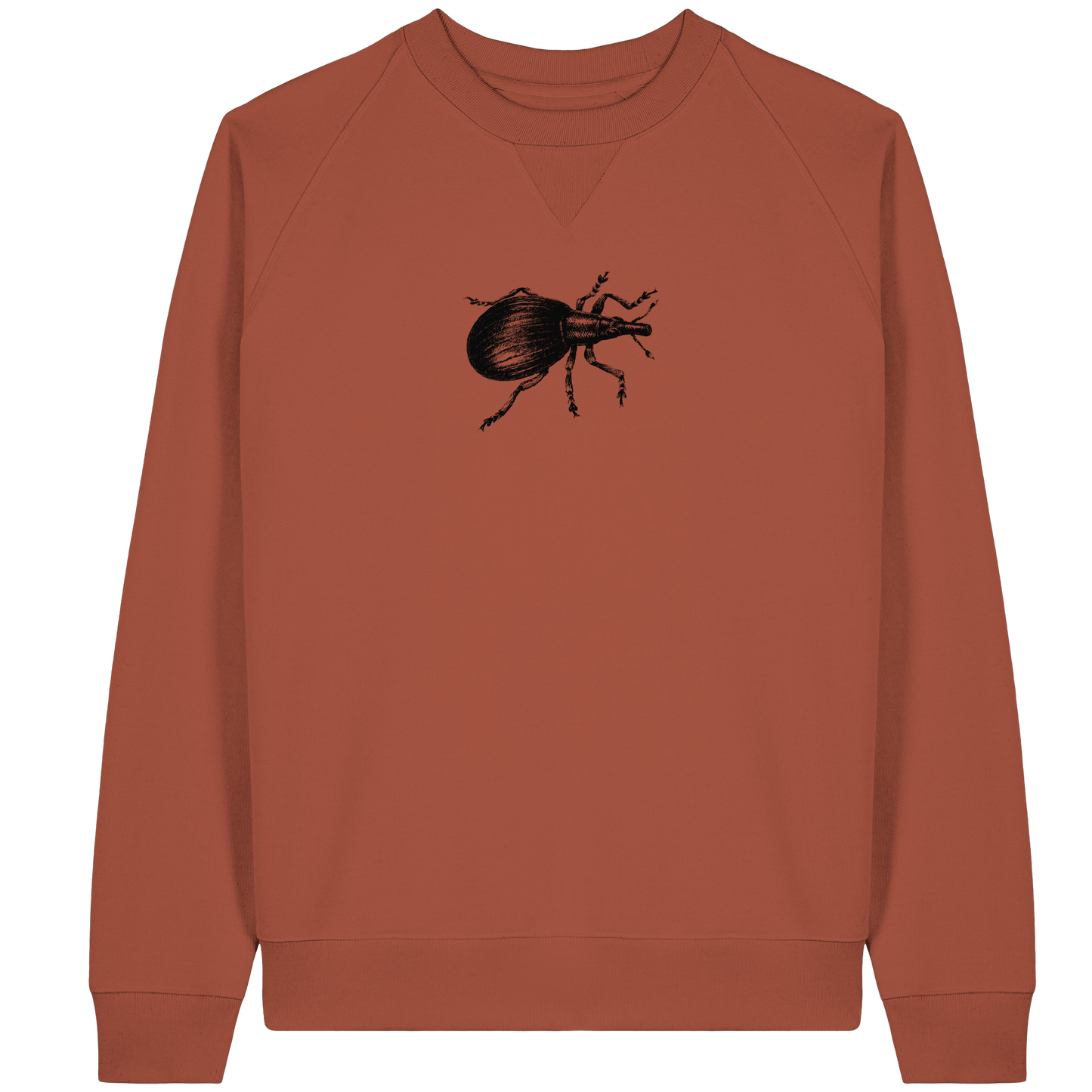 Halligfliederspitzmausrüsselkäfer - Organic Raglan Sweatshirt