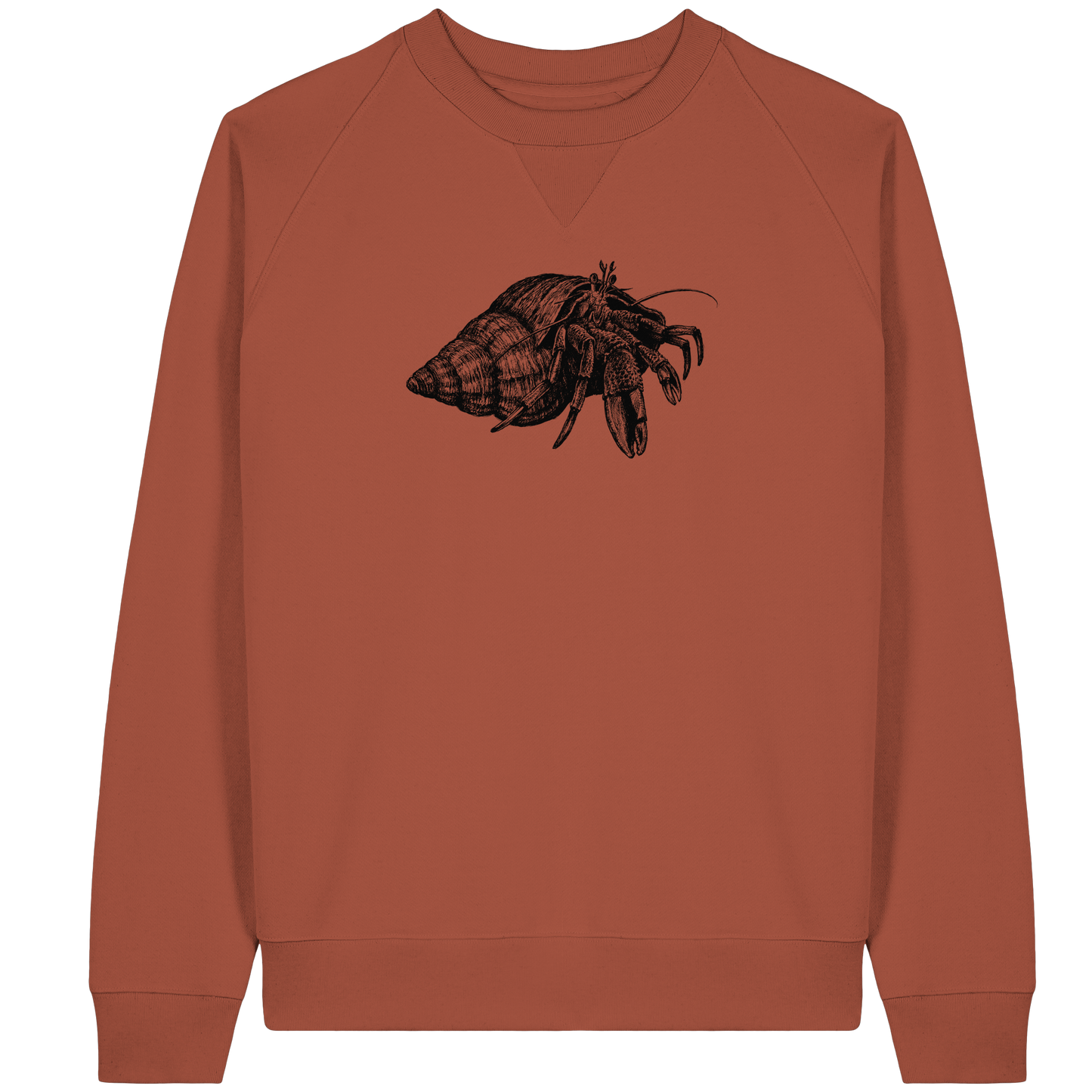 Einsiedlerkrebs - Organic Raglan Sweatshirt