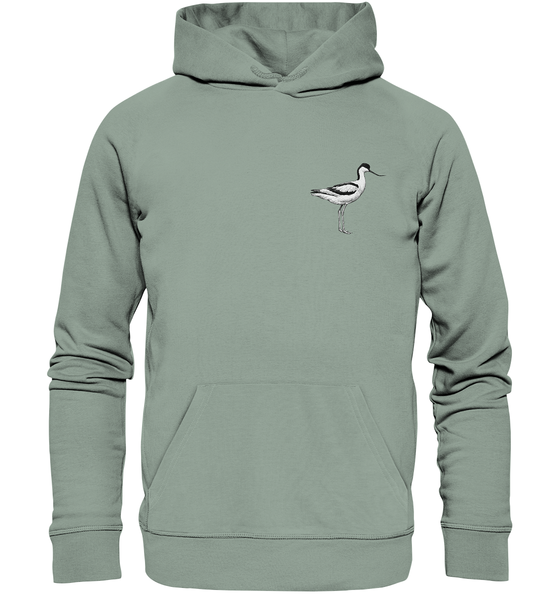 Organic Hoodie - Säbelschnäbler klein