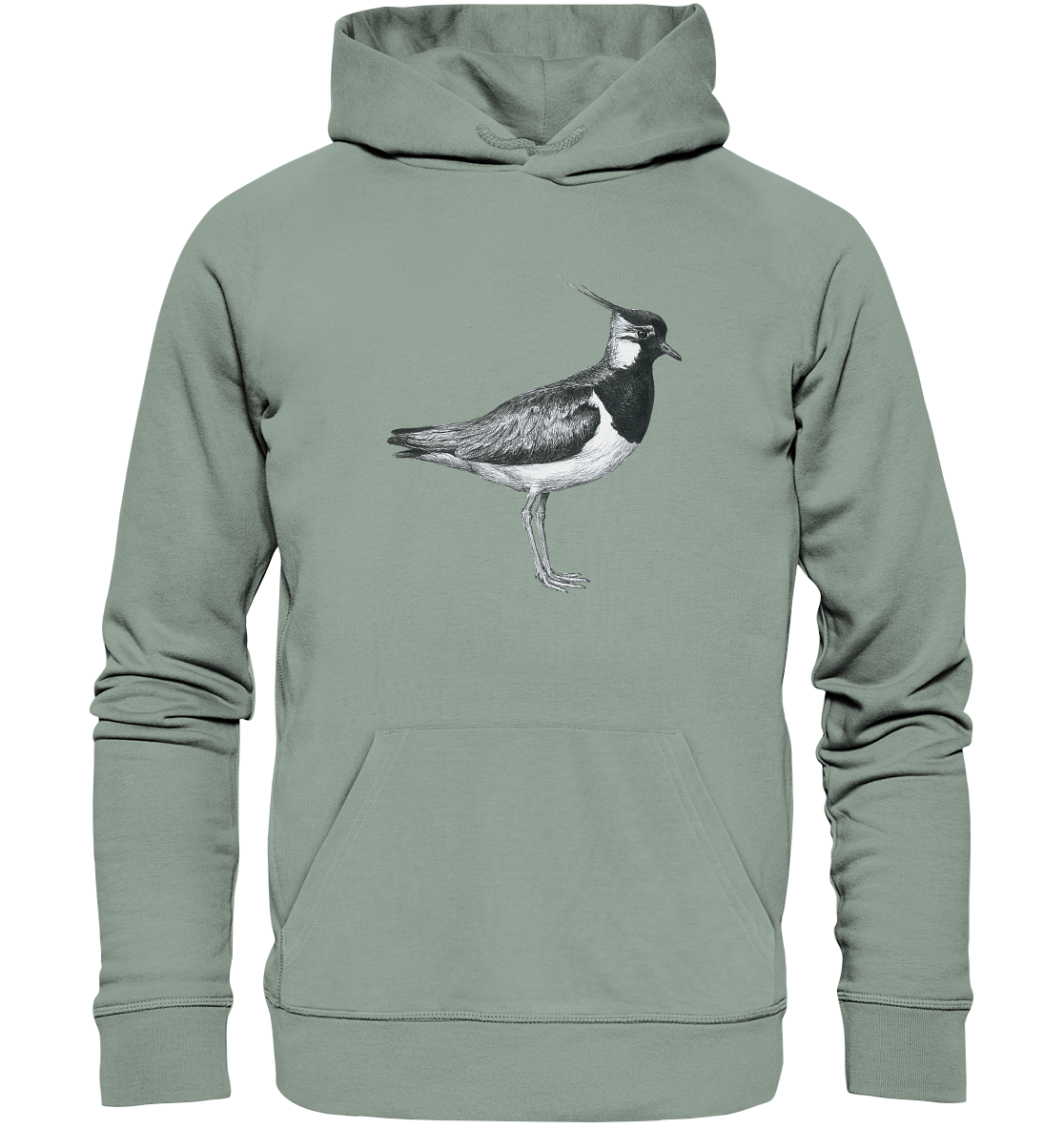 Organic Hoodie - Kiebitz groß