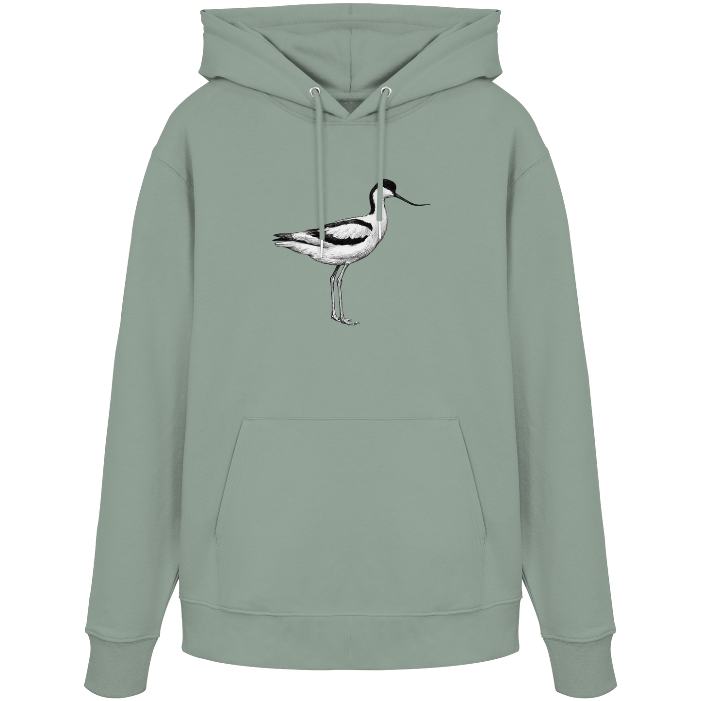Organic Hoodie - Säbelschnäbler groß