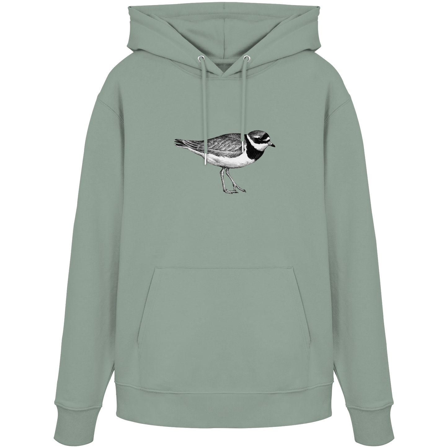 Organic Hoodie - Sandregenpfeifer groß