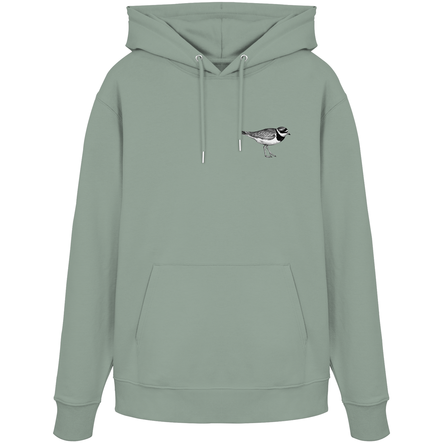 Organic Hoodie - Sandregenpfeifer klein