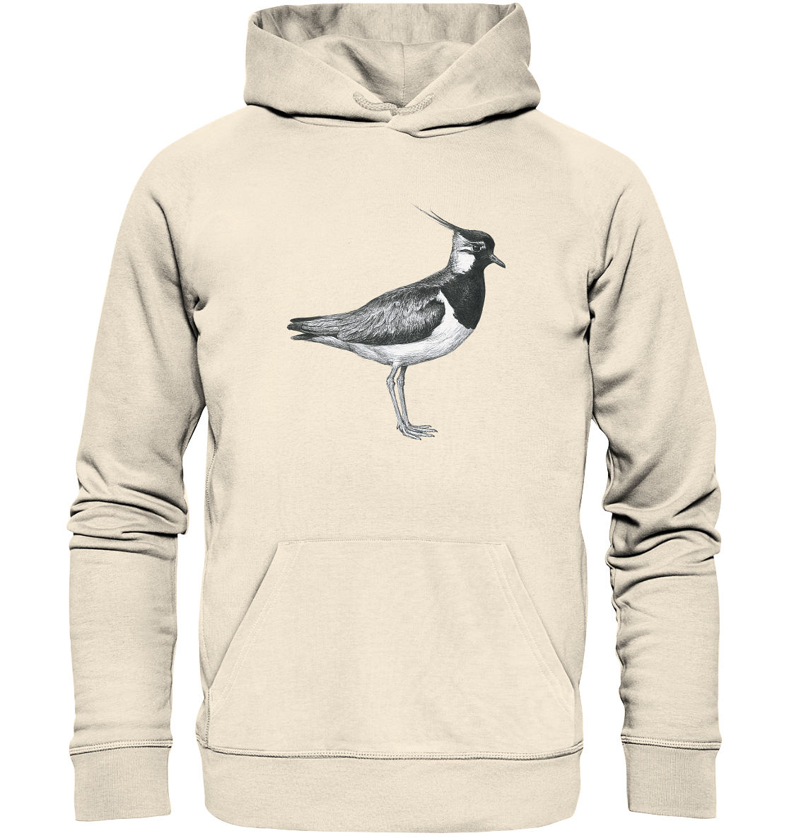 Organic Hoodie - Kiebitz groß