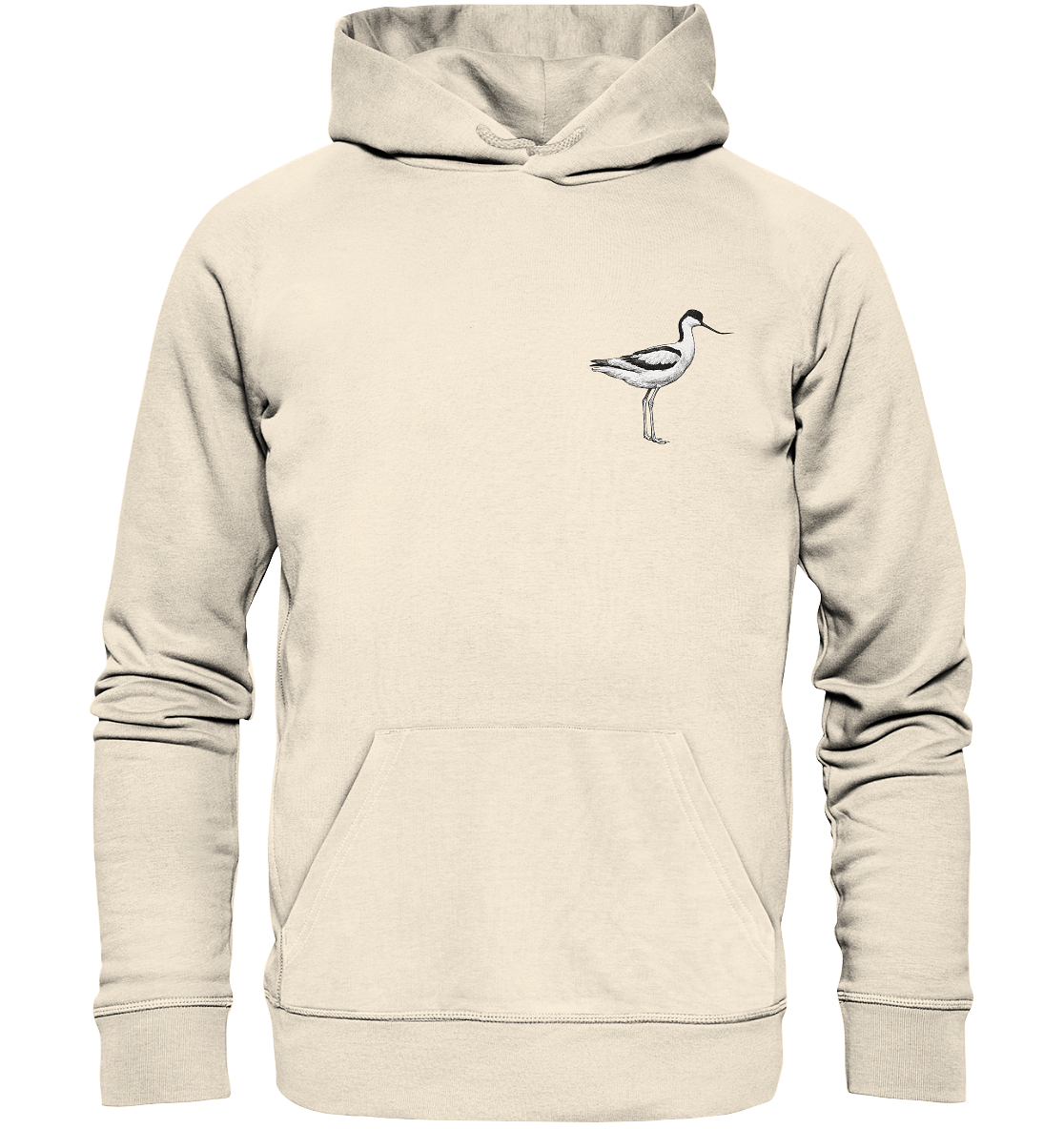 Organic Hoodie - Säbelschnäbler klein