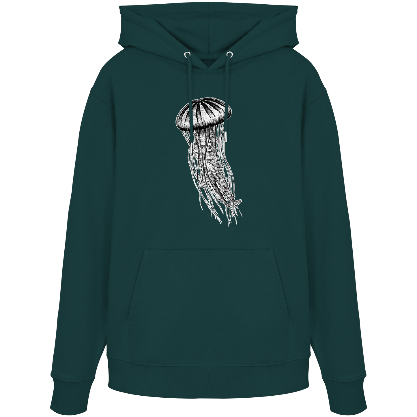 Kompassqualle - Organic Hoodie