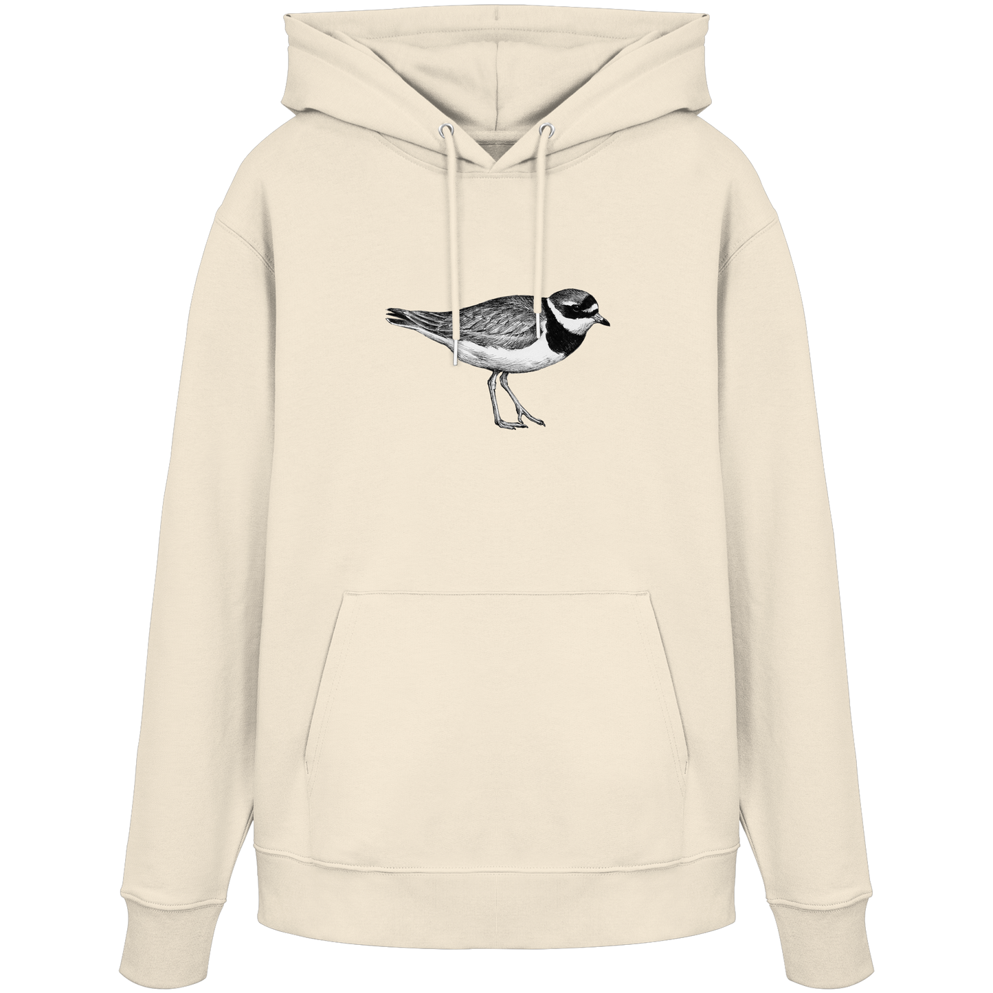 Organic Hoodie - Sandregenpfeifer groß