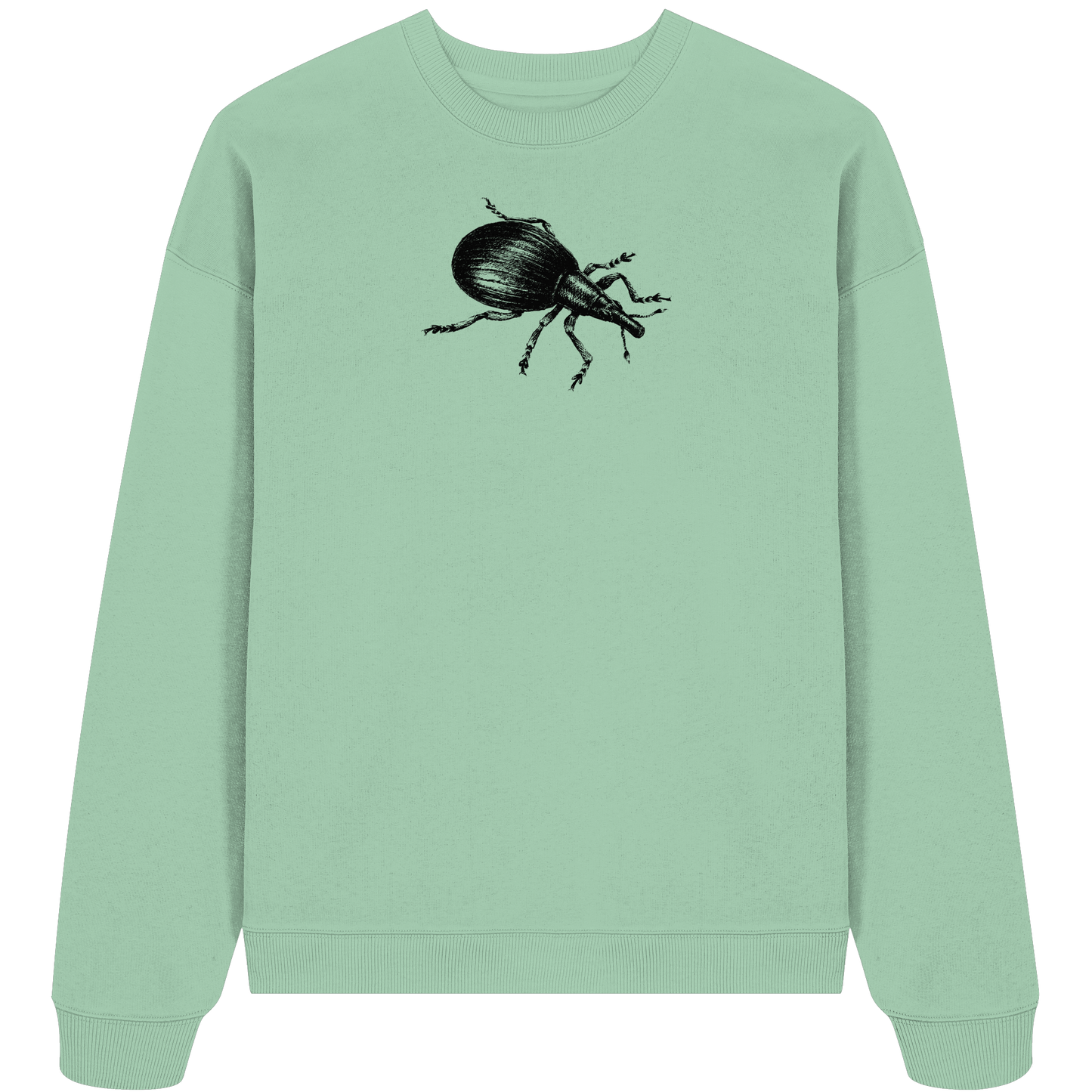 Halligfliederspitzmausrüsselkäfer - Organic Oversize Sweatshirt