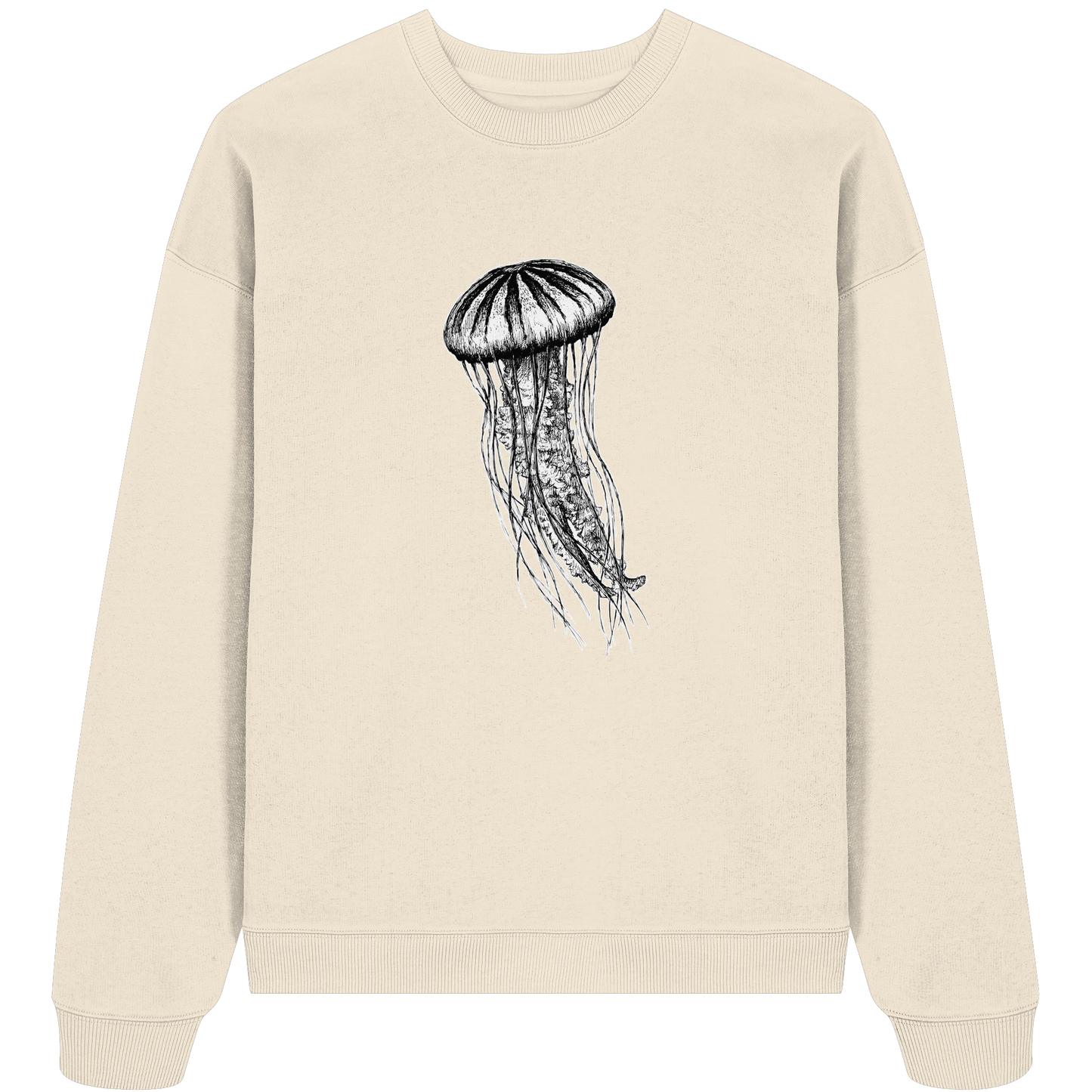 Kompassqualle - Organic Oversize Sweatshirt