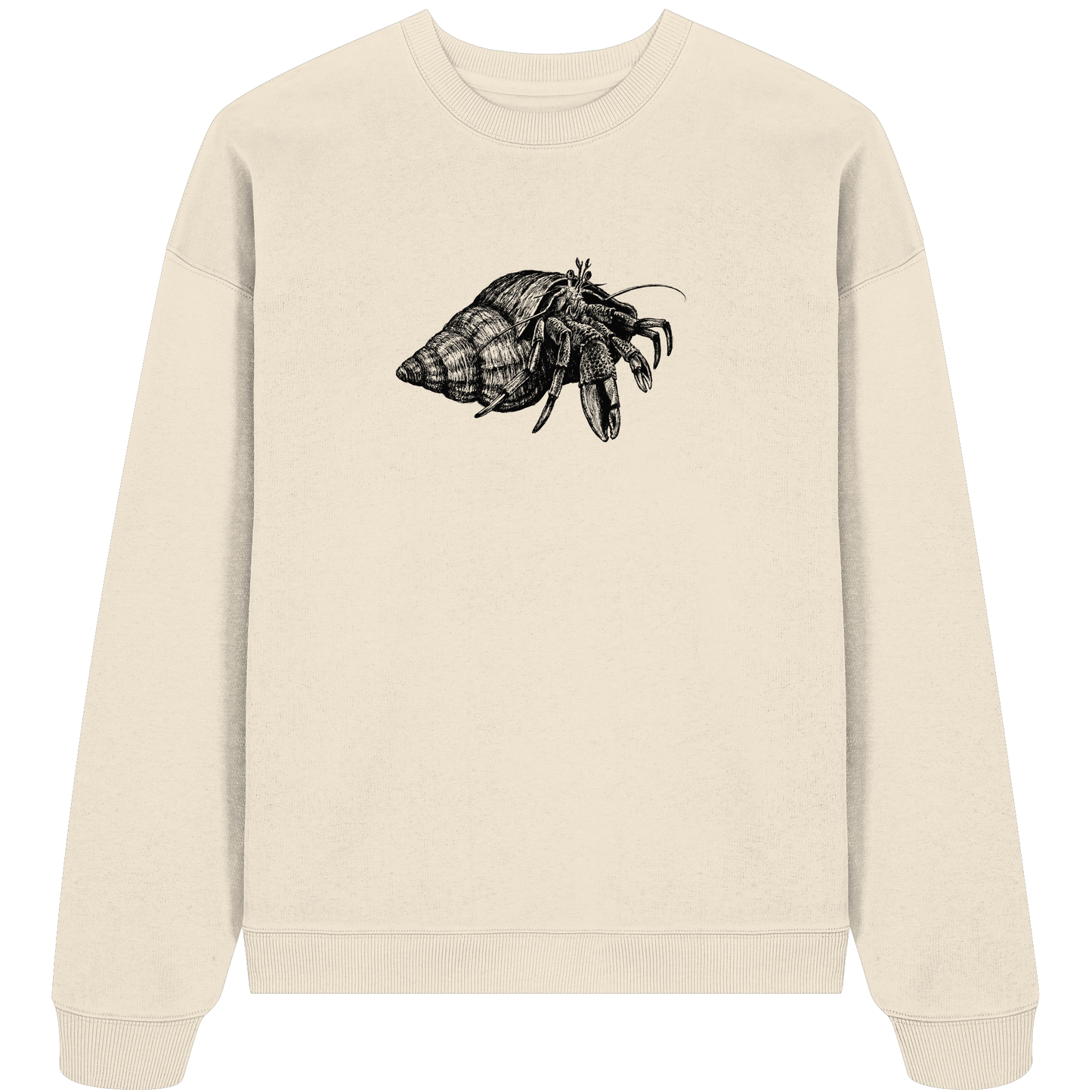 Einsiedlerkrebs - Organic Oversize Sweatshirt