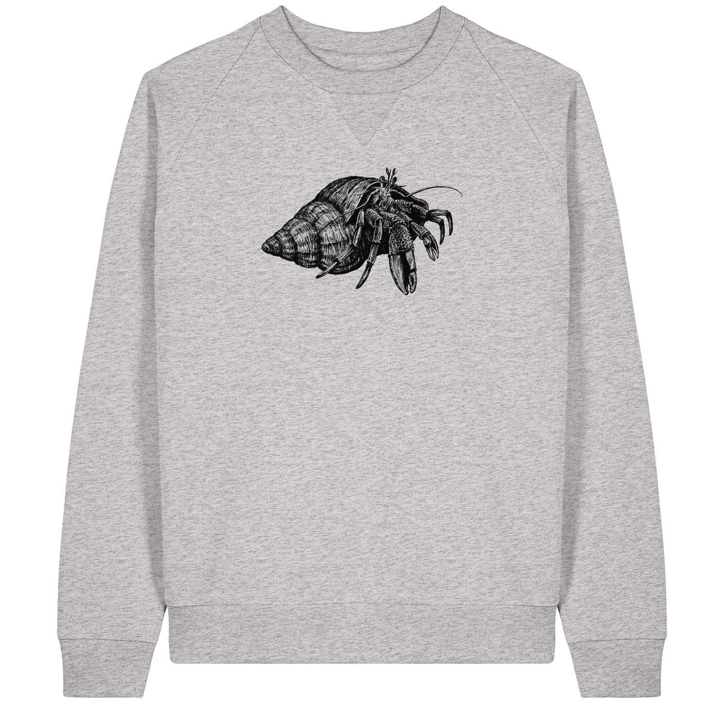 Einsiedlerkrebs  - Organic Raglan Sweatshirt