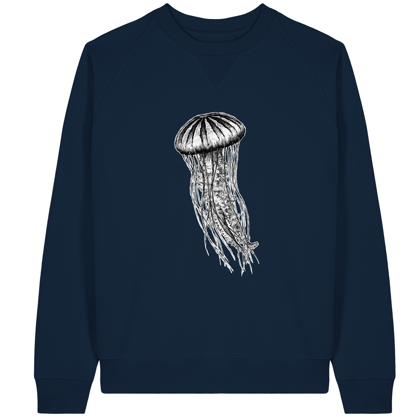 Kompassqualle - Organic Raglan Sweatshirt