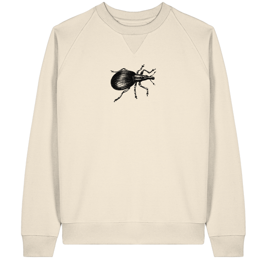 Halligfliederspitzmausrüsselkäfer  - Organic Raglan Sweatshirt